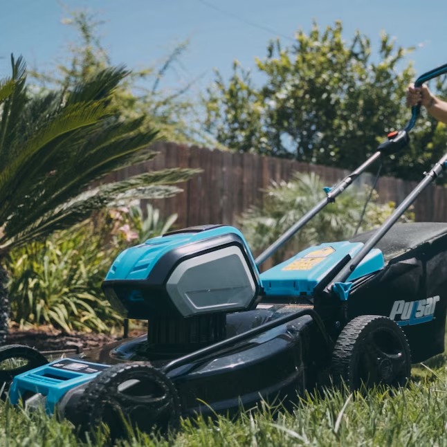 Pulsar Products PTG2220 56-volt 21-in Cordless Push Lawn Mower 4 Ah (1-Battery and Charger Included)5_11zon