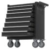 RaDEWAY TH111209-BK 24.41-Inches W x 31.1-Inches H 7 -Drawer Steel Rolling Tool Cabinet ( Black )