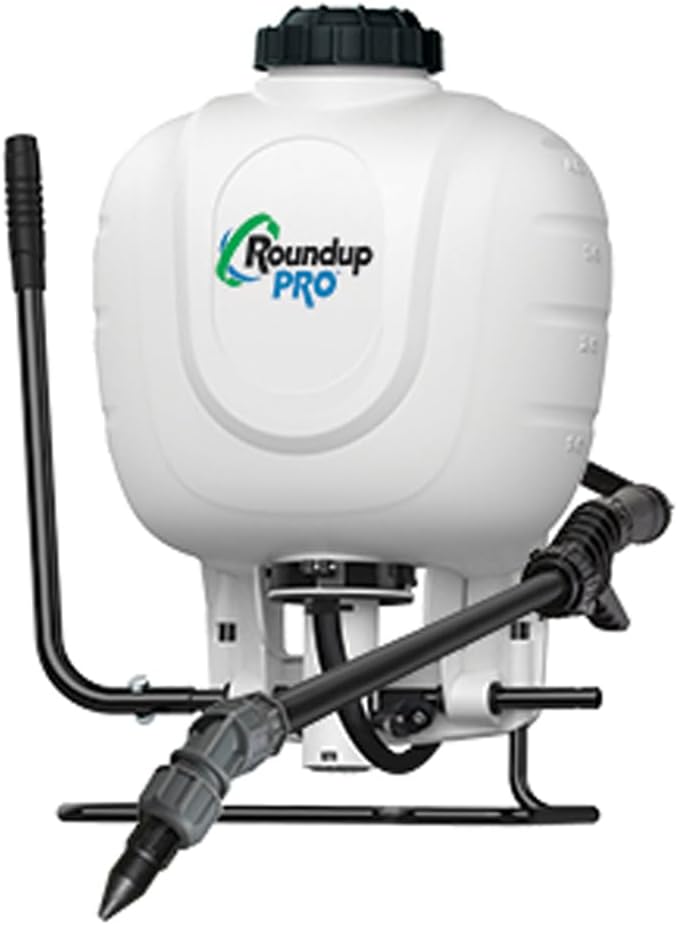 Roundup 190314 Backpack Sprayer for Fertilizers, Herbicides, Weed Killers & Insecticides, 4 Gallon , White Roundup 190314 Backpack Sprayer for Fertilizers, Herbicides, Weed Killers & Insecticides, 4 Gallon , White