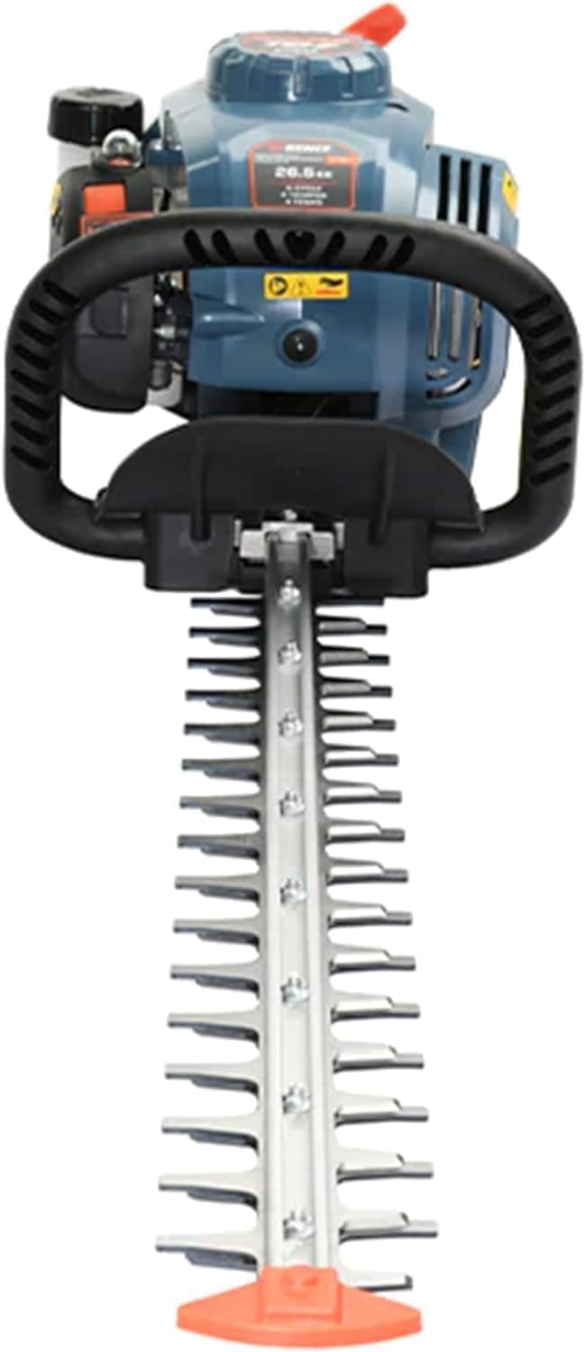 SENIX 4QL 26.5 cc 4 Cycle 22-Inch Gas Hedge Trimmer, Garden Tool to Trim Shrubs, Bushes (HT4QL-L)-