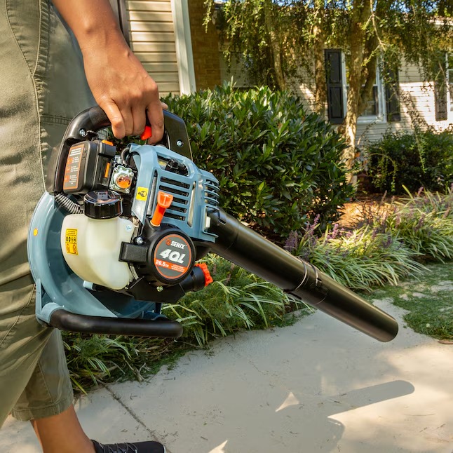 SENIX BL4QL-L 4QL 26.5-cc 4-cycle 410-CFM 125-MPH Gas Handheld Leaf Blower6_11zon