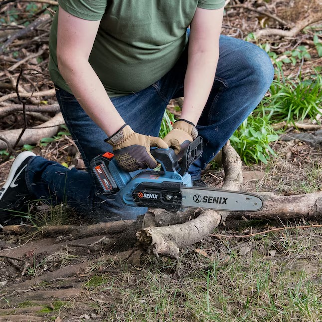 SENIX CSX2-M1 20-volt Max 10-in Battery 5 Ah Chainsaw (Battery and Charger Included)0_11zon