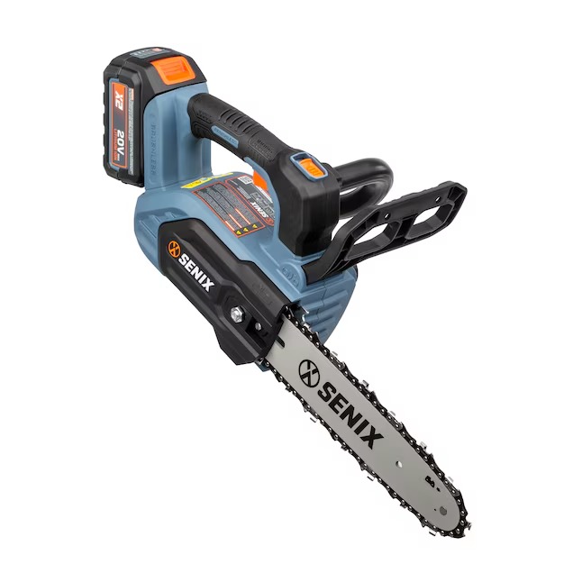 SENIX CSX2-M1 20-volt Max 10-in Battery 5 Ah Chainsaw (Battery and Charger Included)1_11zon