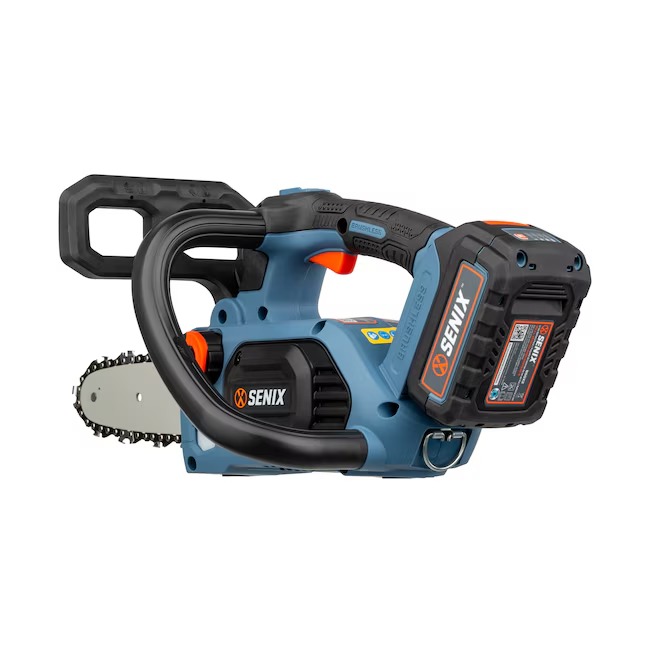 SENIX CSX2-M1 20-volt Max 10-in Battery 5 Ah Chainsaw (Battery and Charger Included)2_11zon