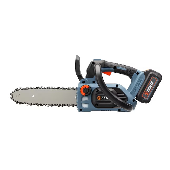 SENIX CSX2-M1 20-volt Max 10-in Battery 5 Ah Chainsaw (Battery and Charger Included)4_11zon