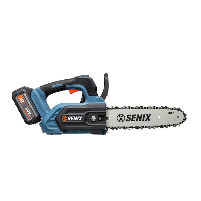 SENIX CSX2-M1 20-volt Max 10-in Battery 5 Ah Chainsaw (Battery and Charger Included)5_11zon