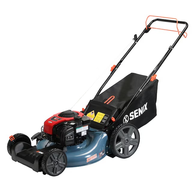 SENIX LSSG-M1 21-in Gas Self-propelled Lawn Mower with 150-cc Briggs and Stratton Engine1_11zon