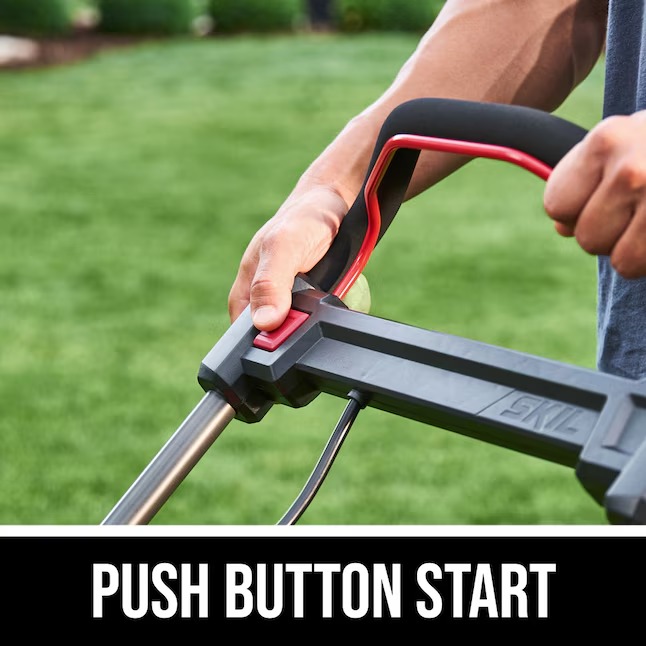 SKIL PM4912B-20 PWR CORE 20-volt 18-in Cordless Push Lawn Mower 4 Ah (2-Batteries and Charger Included)8_11zon