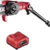 SKIL PS4563B-10 PWR CORE 20 8" 20V Pole Saw Kit, Includes with 2.0Ah Lithium Battery and Charger, Red
