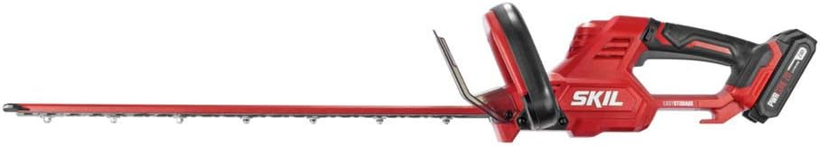 SKIL PWR CORE 20 22 20V Hedge Trimmer Kit, 3 4 Cut Capacity, Includes 2.0Ah Battery and Charger - HT4222B-1011