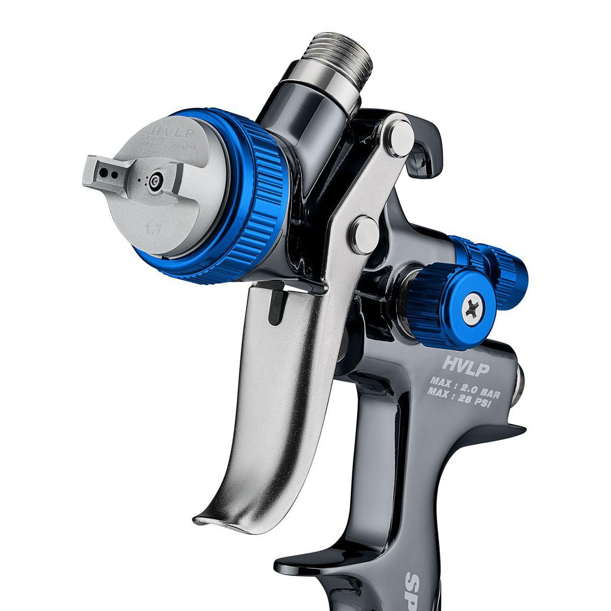 SPECTRUM Premium HVLP Gravity-Feed Air Spray Gun with Side Fan Control11