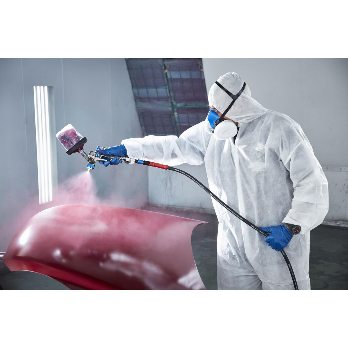 SPECTRUM Premium HVLP Gravity-Feed Air Spray Gun with Side Fan Control13