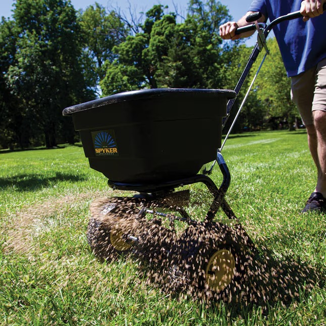 SPYKER 50-lb Pro-Series Broadcast Compatible with Ice Melt, Fertilizer and Seed Spreader13_11zon