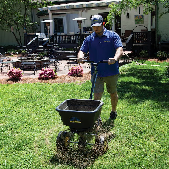 SPYKER 50-lb Pro-Series Broadcast Compatible with Ice Melt, Fertilizer and Seed Spreader198_11zon