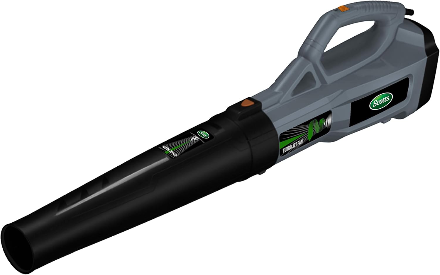 Scotts Outdoor Power Tools BLR20085S 8.5-Amp Turbo Power Corded Electric Leaf Blower, Grey Black1