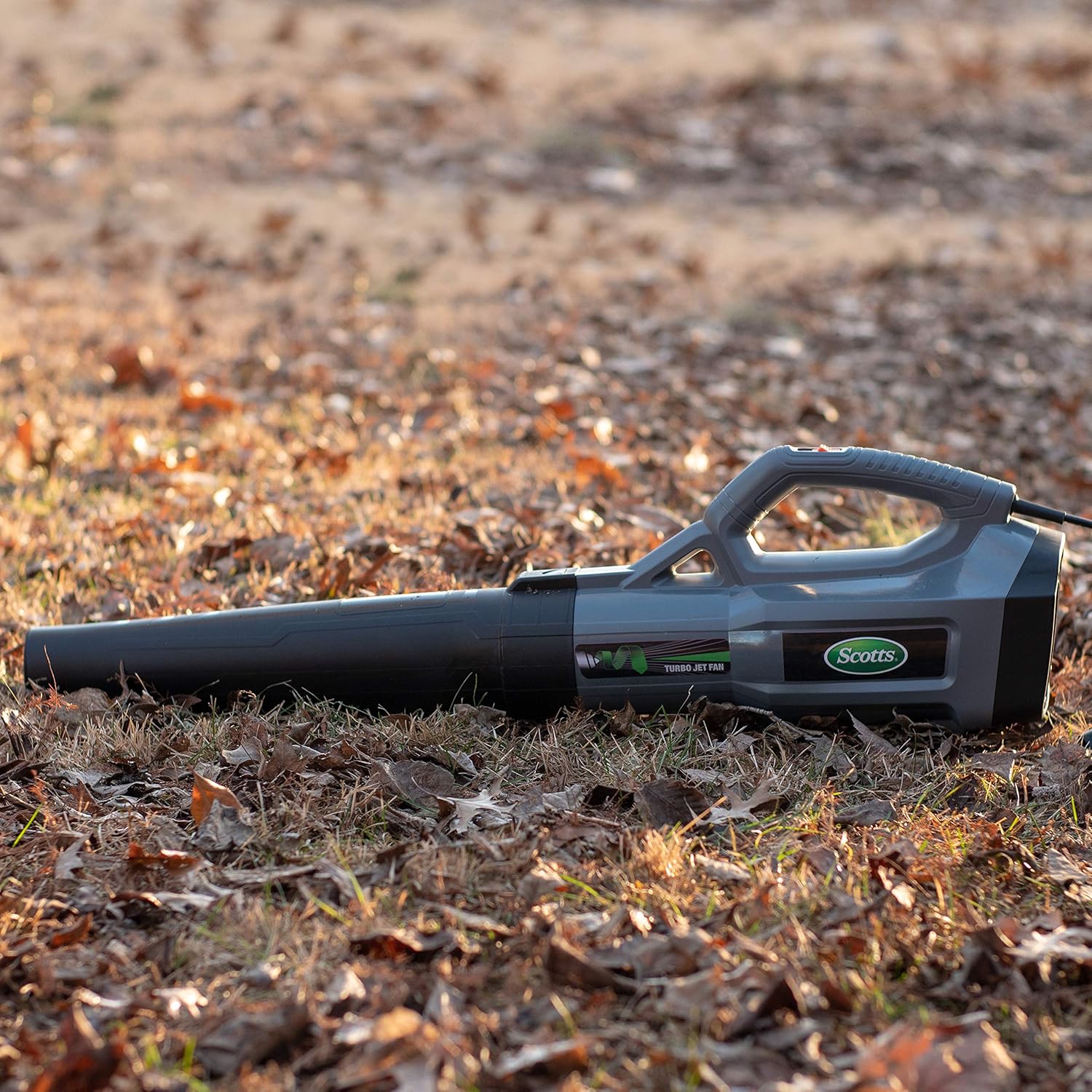 Scotts Outdoor Power Tools BLR20085S 8.5-Amp Turbo Power Corded Electric Leaf Blower, Grey Black7