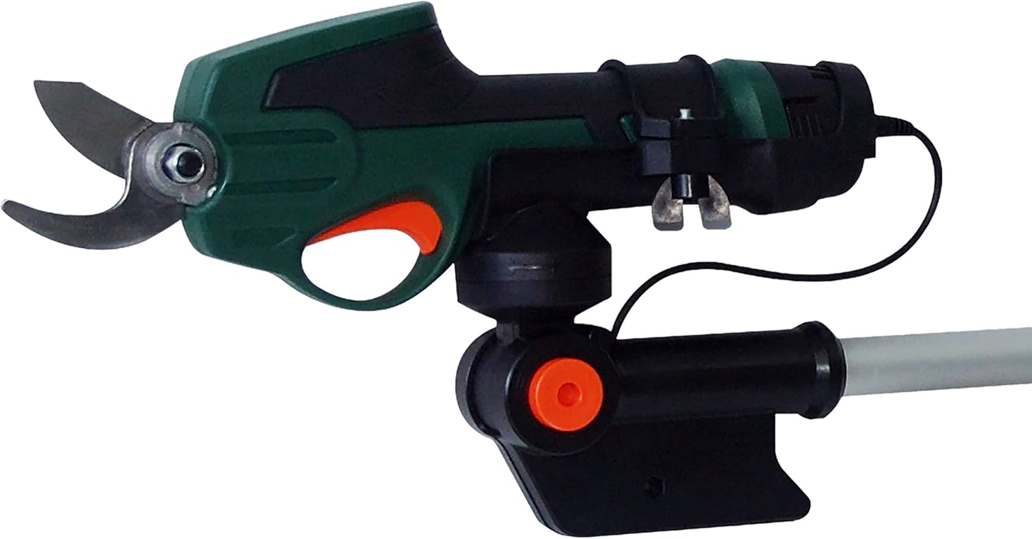 Scotts Outdoor Power Tools PR17216PS 7.2-Volt Lithium-Ion Cordless Rechargeable Power Pruner with Extension Pole, Green1
