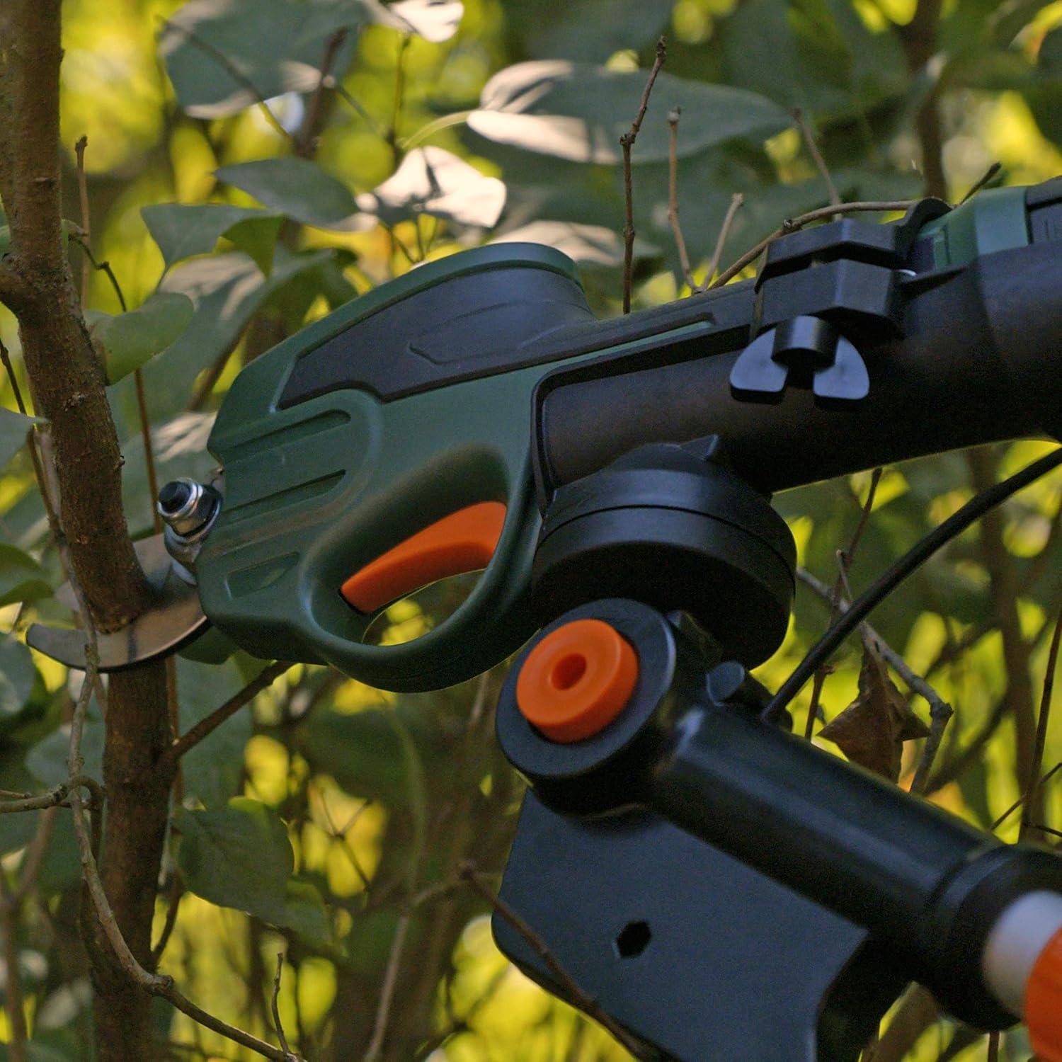Scotts Outdoor Power Tools PR17216PS 7.2-Volt Lithium-Ion Cordless Rechargeable Power Pruner with Extension Pole, Green7