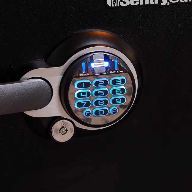 SentrySafe SFW123BSC 1.2-cu ft Fireproof and Waterproof Home Safe with Biometric Lock4_11zon
