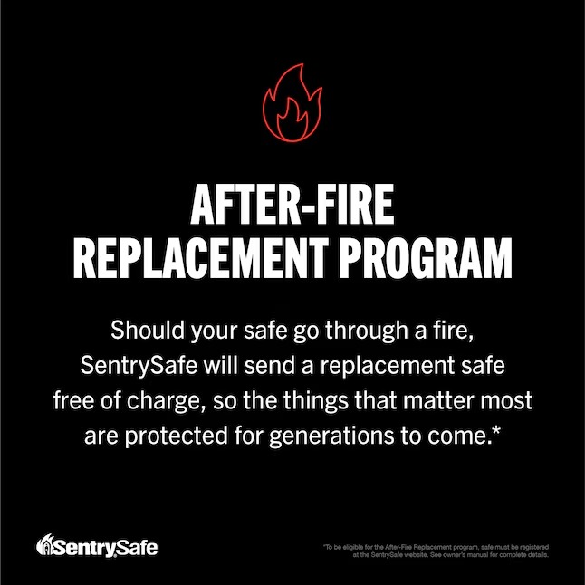 SentrySafe SFW123GTC 1.2-cu ft Fireproof and Waterproof Home Safe with Electronic Keypad Lock11_11zon