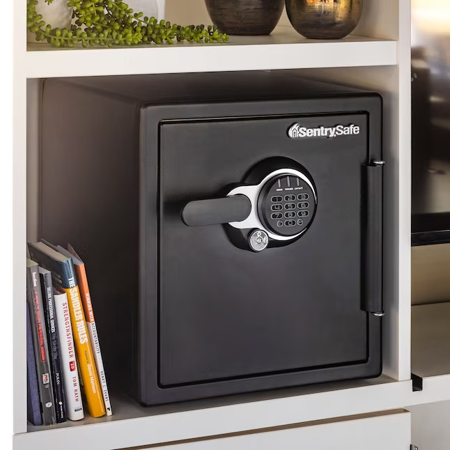 SentrySafe SFW123GTC 1.2-cu ft Fireproof and Waterproof Home Safe with Electronic Keypad Lock89_11zon