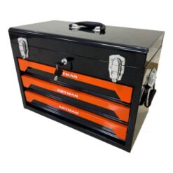 Siavonce XH11198 Bottom Tool Cabinets 10.63-Inches W x 13.86-Inches H 3 -Drawer Steel Tool Cabinet ( Orange )