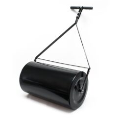 Siavonce XH22201 Combination Push/Tow Poly Lawn Roller with Easy-Turn Tethered Plug, 14 by 24-in 60L/16-Gallon