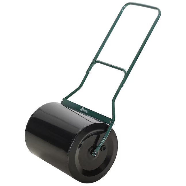 Siavonce XH74490 20-inch Push tow Behind Lawn Roller Filled with 16 Gal Water or Sand, Perfect For Flattening Sod In The Garden_11zon Siavonce XH74490 20-inch Push/tow Behind Lawn Roller Filled with 16 Gal Water or Sand, Perfect For Flattening Sod In The Garden