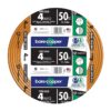 Southwire 10644392 50-ft 4 -Gauge Solid Soft drawn Copper Bare Wire ( By-the-roll )