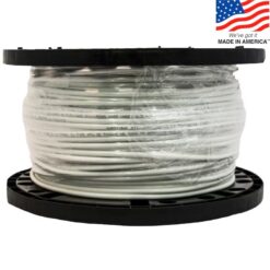 Southwire 20489145 SIMpull 500-Feet 8 -AWG White Stranded Copper THHN wire ( By-the-roll )