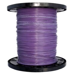 Southwire 25658612 SIMpull 500-Feet 8 -AWG Purple Stranded Copper THHN wire ( By-the-roll )