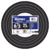 Southwire 28893621 25-Feet 8 / 2 / Romex SIMpull Stranded Indoor CU NM-B W/G Individual pack ( By-the-roll )