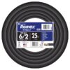 Southwire 28894421 25-Feet 6 / 2 / Romex SIMpull Stranded Indoor CU NM-B W/G Individual pack ( By-the-roll )