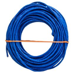 Southwire 56918943 100-Feet 23 CAT 6 4 Riser Blue Data Cable Pull box