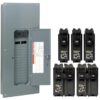 Square D HOM3060M150PCVP Homeline 150 -Amp 30 -Spaces 60 -Circuit Indoor Main breaker Plug-On Neutral Load Center (Value Pack)
