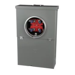 Square D SO1020VP 100 -Amp 10 -Spaces 20 -Circuit Outdoor Main breaker meter combo Load Center (Value Pack)