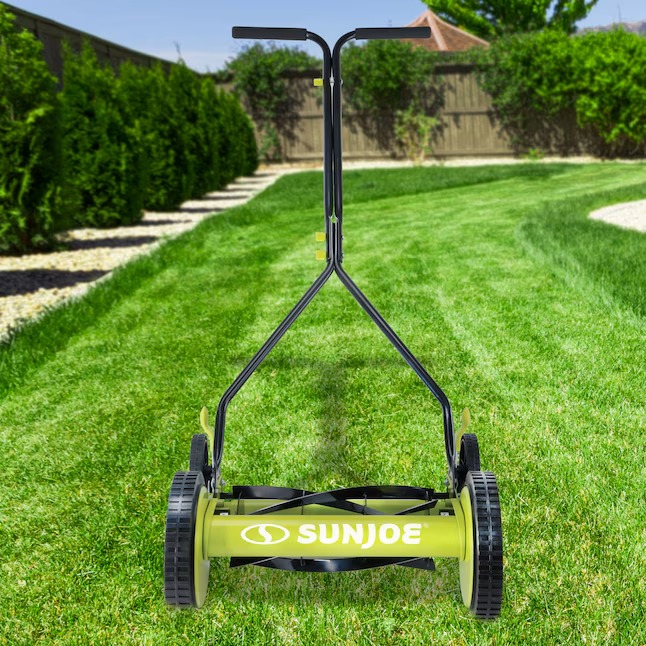 Sun Joe MJ503M 14-in 5 Reel Lawn Mower3_11zon