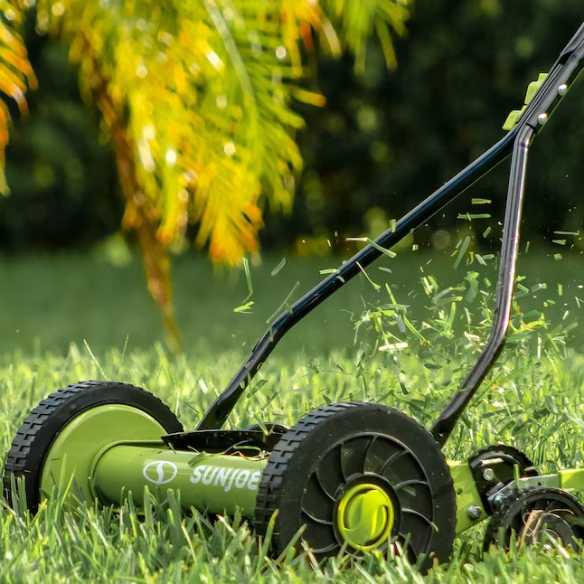 Sun Joe MJ503M 14-in 5 Reel Lawn Mower4_11zon