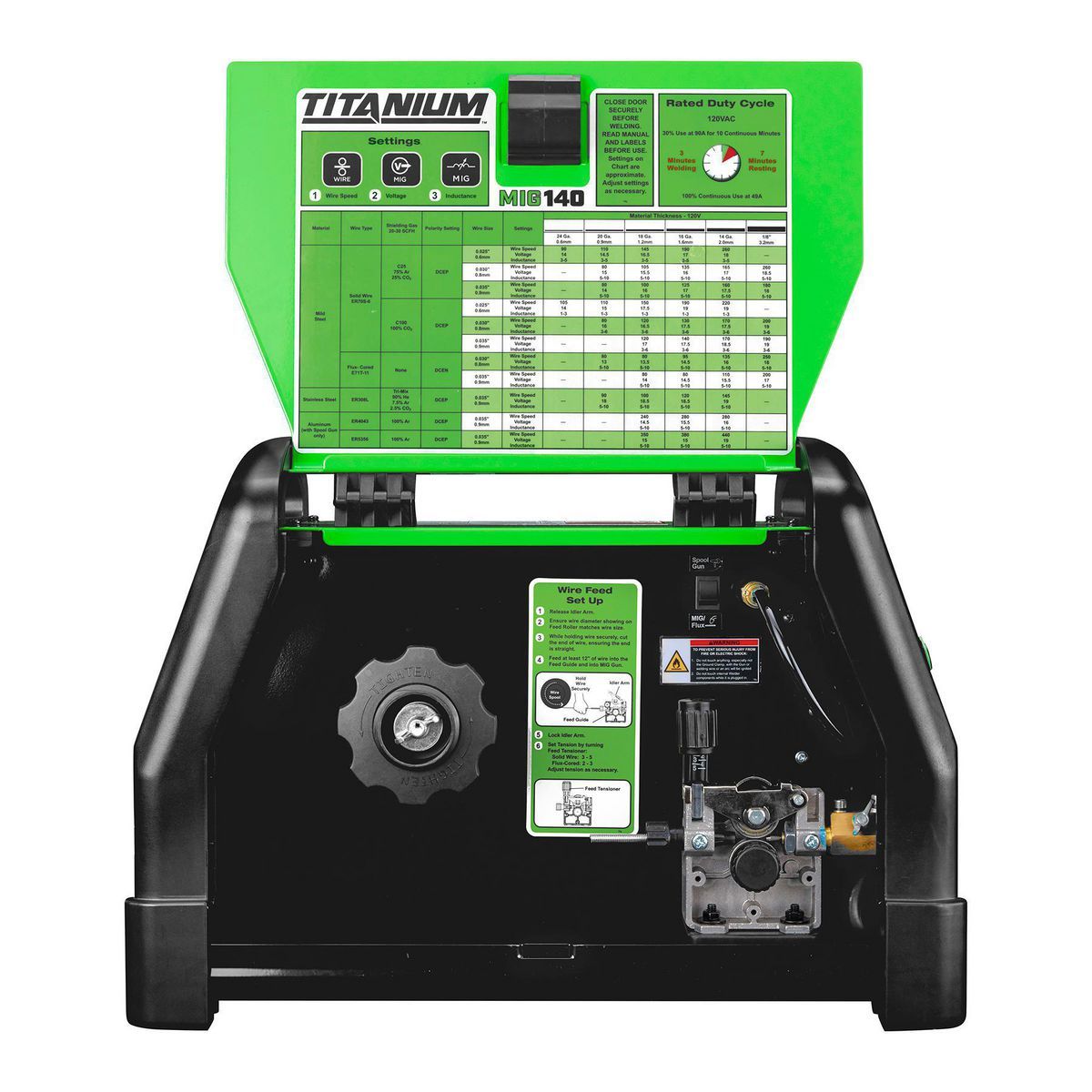 TITANIUM MIG 140 Professional Welder with 120V Input0