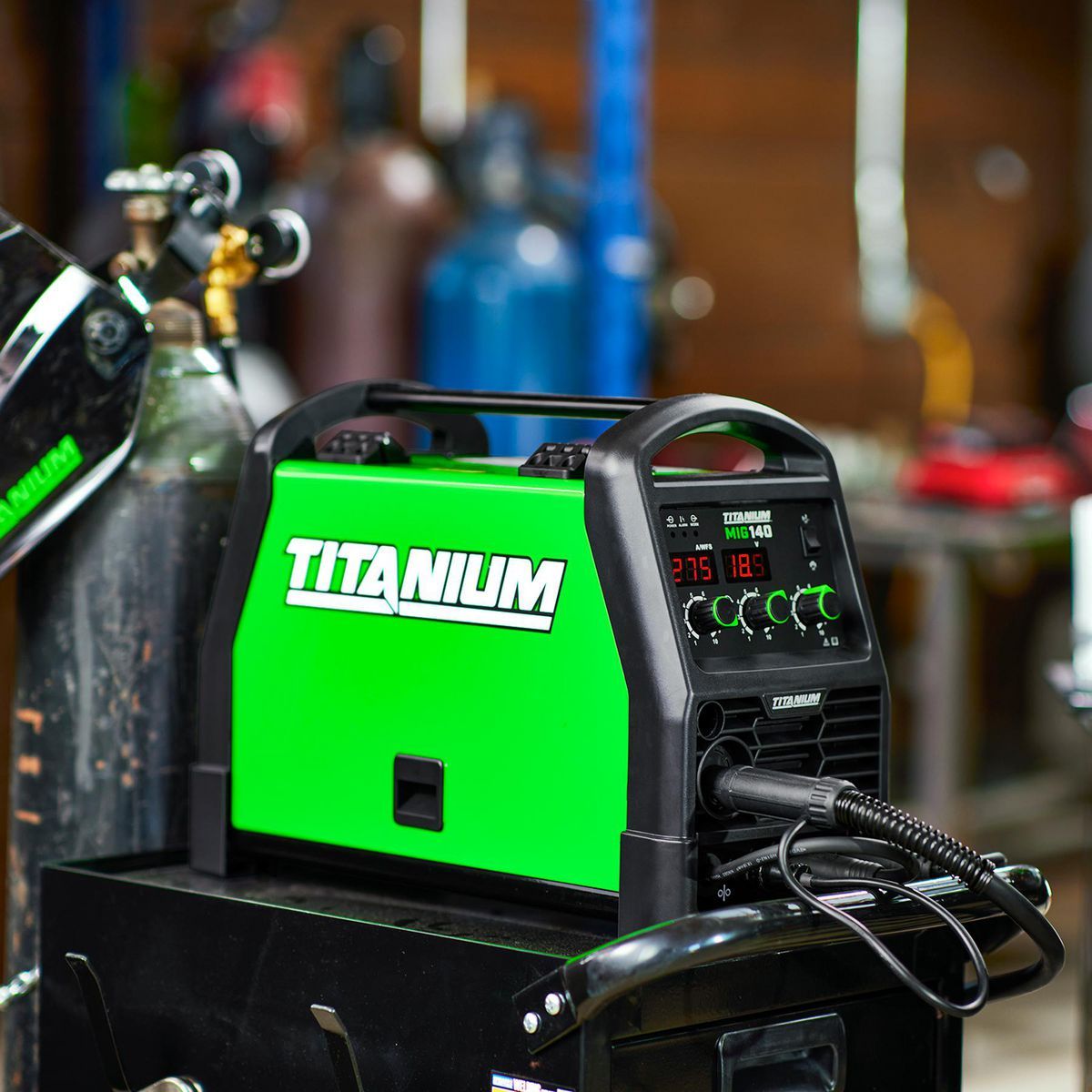 TITANIUM MIG 140 Professional Welder with 120V Input14