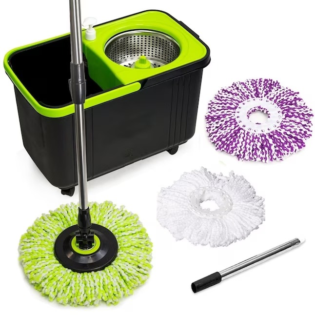 The Clean Store Spin Mop With Bucket_11zon The Clean Store Spin Mop With Bucket
