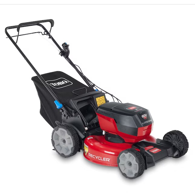 Toro 21327 Recycler 60-volt 21-in Cordless Self-propelled Lawn Mower 6 Ah (1-Battery and Charger Included)12_11zon