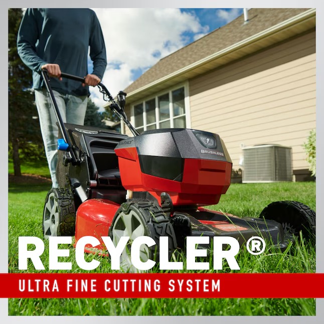 Toro 21327 Recycler 60-volt 21-in Cordless Self-propelled Lawn Mower 6 Ah (1-Battery and Charger Included)9_11zon