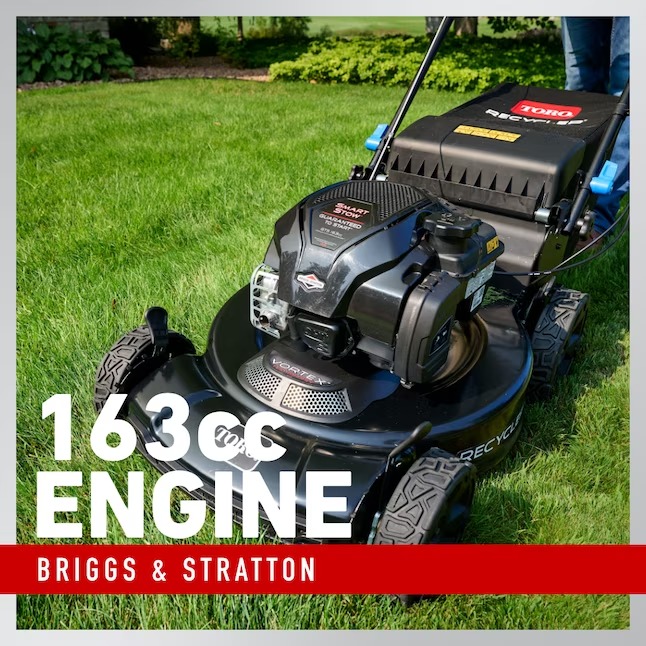 Toro 21485 Recycler Max with Personal Pace and Smart Stow 22-in Gas Self-propelled lawn mower with 163-cc Briggs and Stratton Engine2_11zon