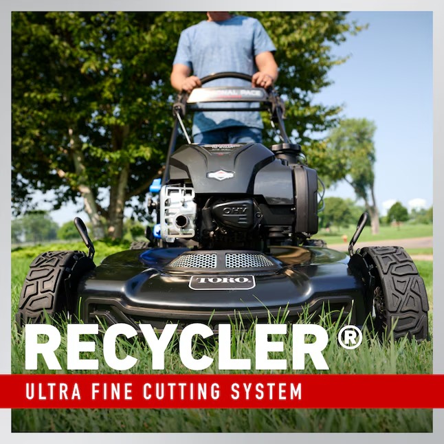 Toro 21485 Recycler Max with Personal Pace and Smart Stow 22-in Gas Self-propelled lawn mower with 163-cc Briggs and Stratton Engine6_11zon