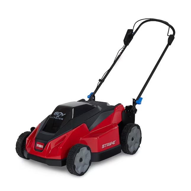 Toro 21611 Stripe 60-volt 21-in Cordless Push Lawn Mower 4 Ah (1-Battery and Charger Included)_11zon Toro 21611 Stripe 60-volt 21-in Cordless Push Lawn Mower 4 Ah (1-Battery and Charger Included)