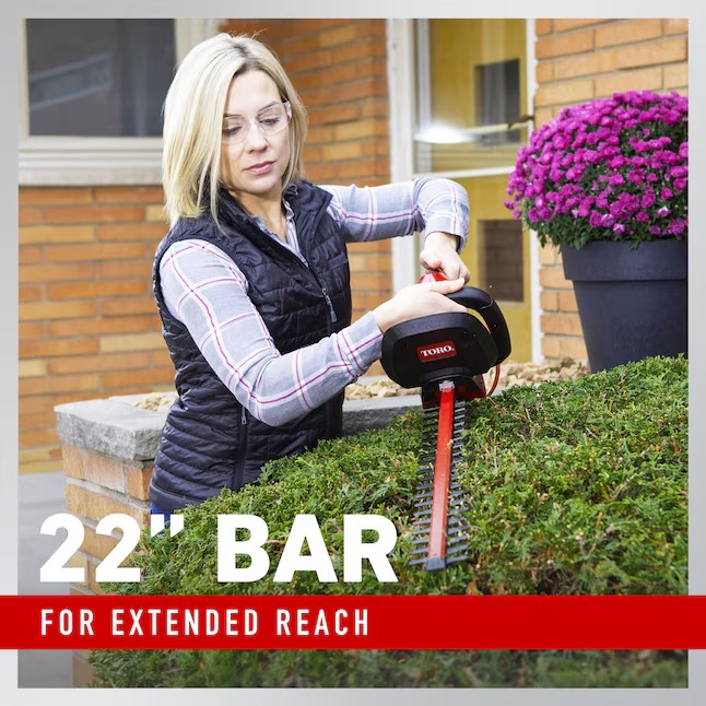 Toro 51490 22-in Corded Electric Hedge Trimmer4_11zon