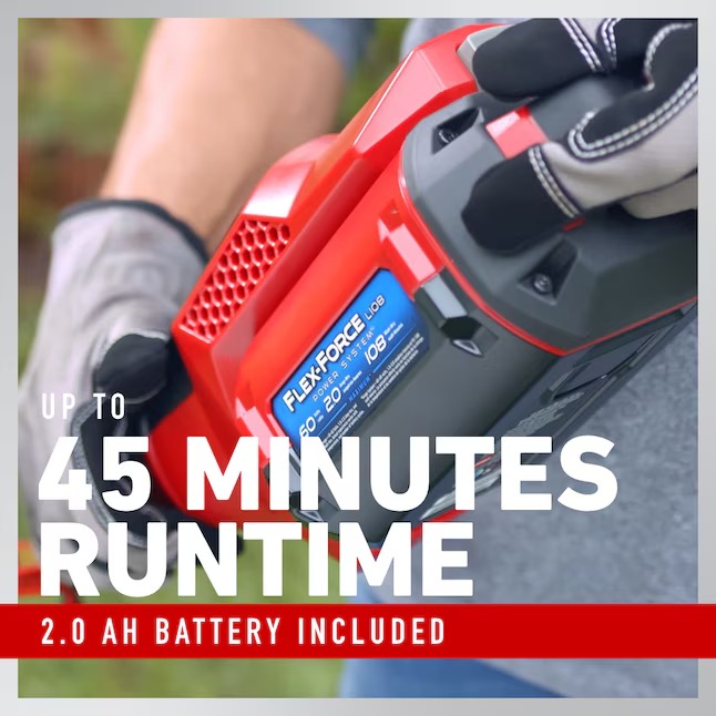 Toro 51831 Flex-Force 60-volt Max 15-in Straight Shaft Battery String Trimmer 2 Ah (Battery and Charger Included)3_11zon