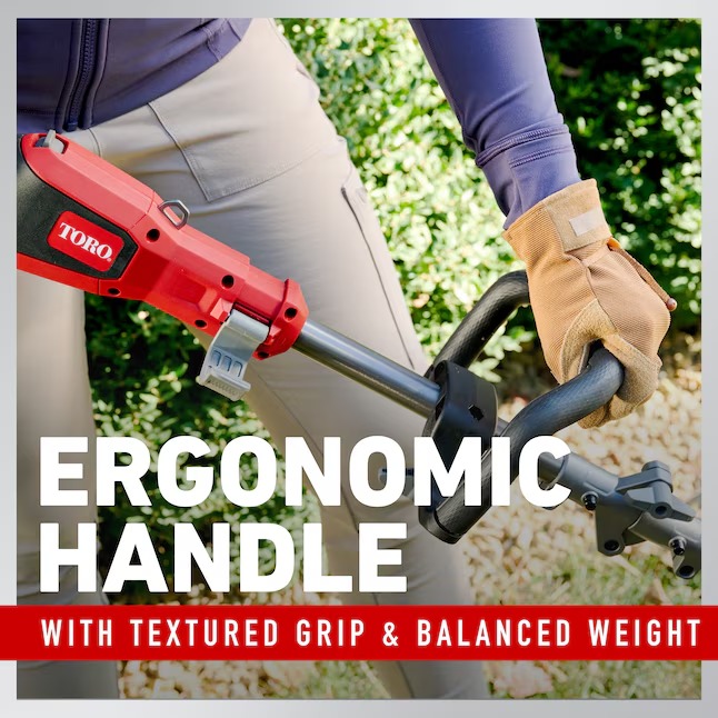 Toro 51837 Flex-Force 60-volt Max 16-in Telescopic Shaft Battery String Trimmer 2 Ah (Battery and Charger Included)11_11zon
