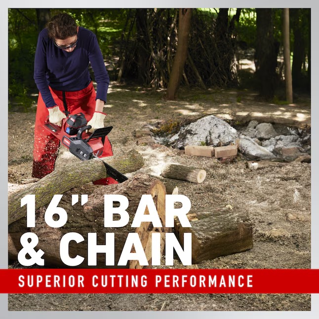 Toro 51851 Flex-Force 60-volt Max 16-in Battery 2 Ah Chainsaw (Battery and Charger Included)4_11zon